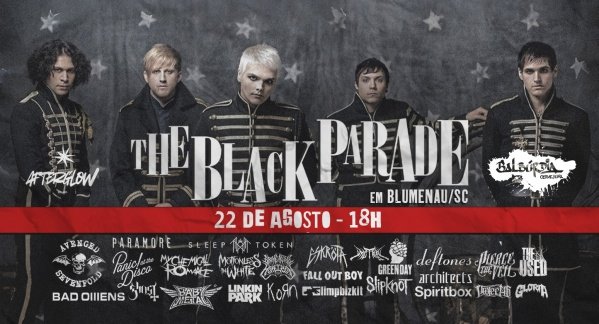 Imagem do evento The Black Parade | Blumenau/SC