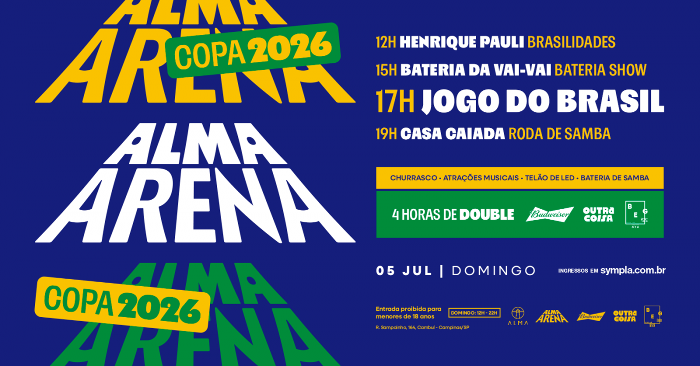 OITAVAS DE FINAL DA COPA DO MUNDO - JOGO DO BRASIL NO ALMA CAMPINAS