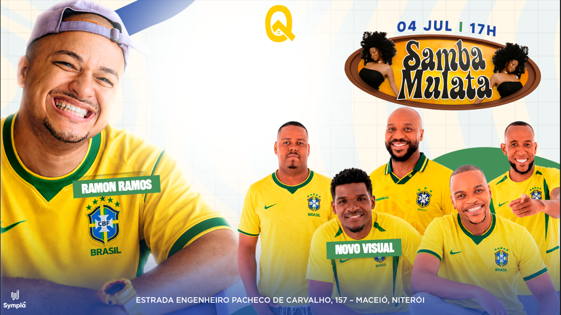 SAMBA MULATA: RAMON RAMOS e NOVO VISUAL na BATUQ NITERÓI!! - Niterói, RJ