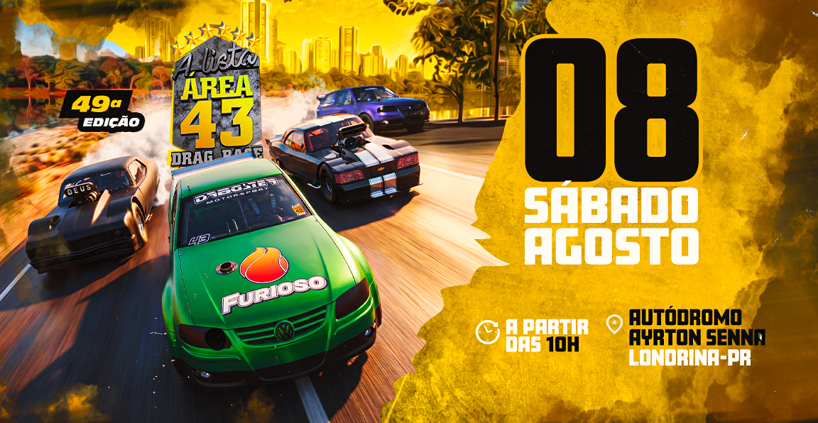 LISTA ÁREA 43 - LONDRINA | 08 DE AGOSTO