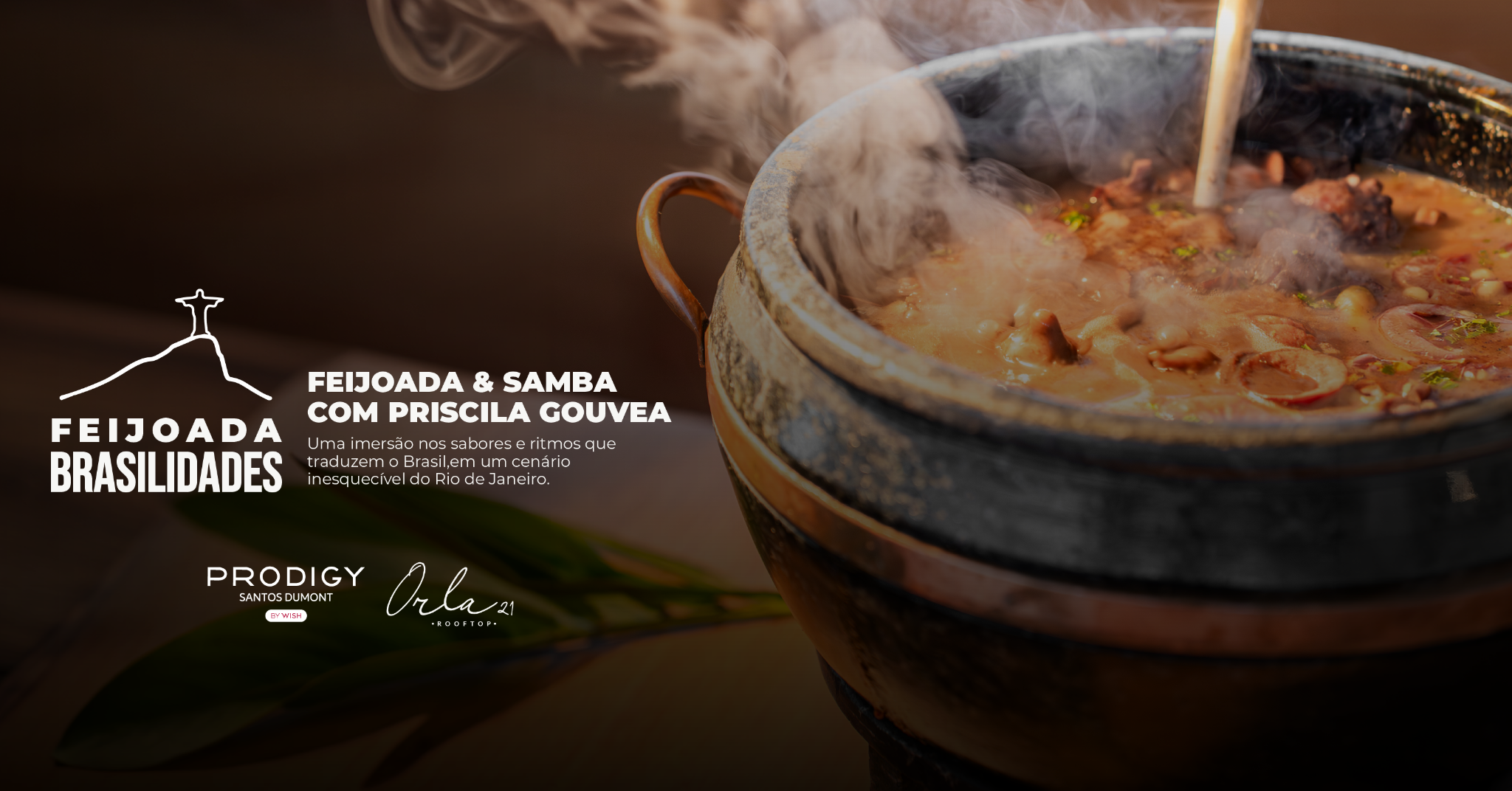 Orla 21 Brasilidades | Feijoada & Samba com Priscila Gouvea - Rio de Janeiro, RJ