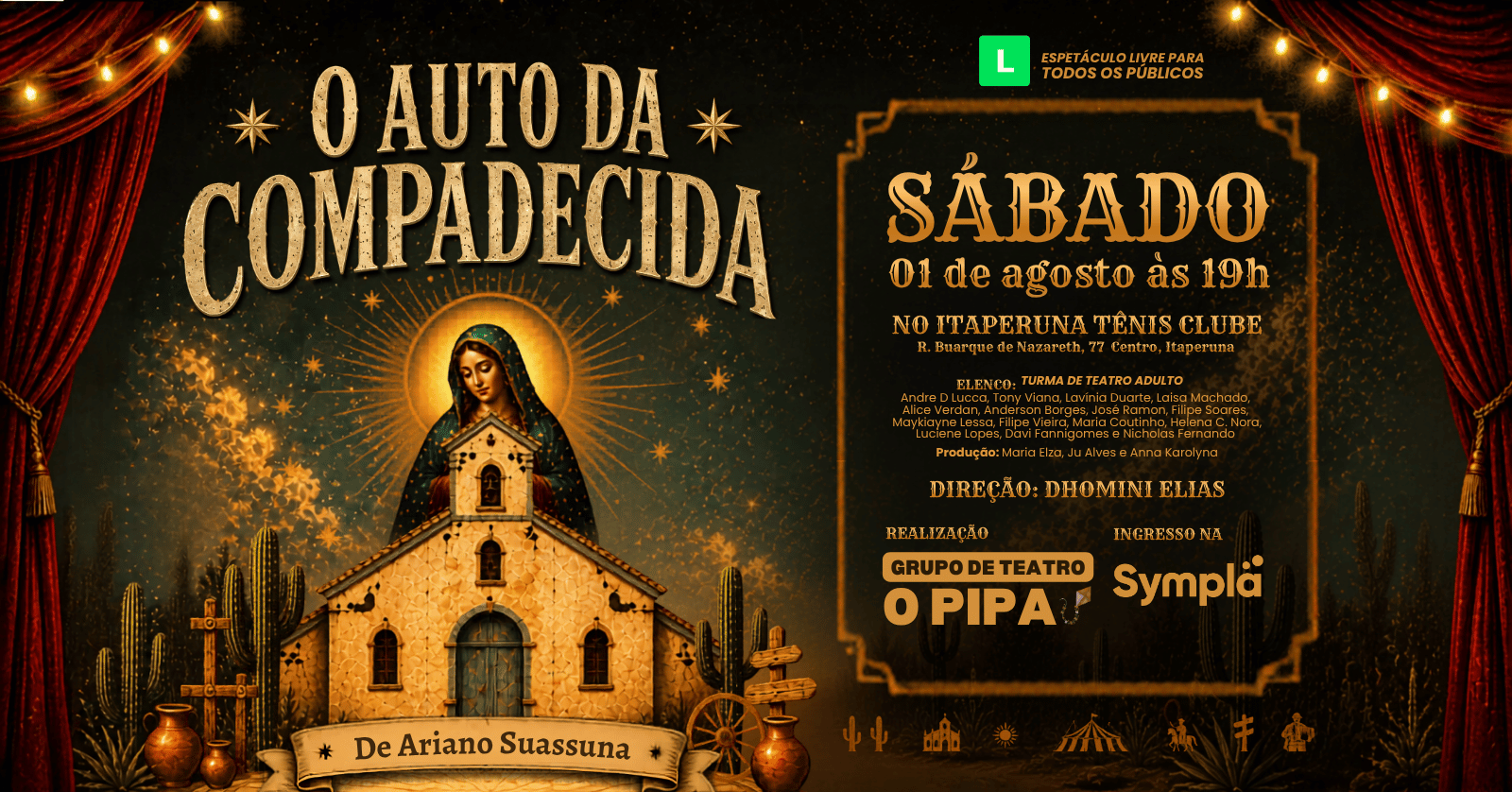 O AUTO DA COMPADECIDA EM ITAPERUNA
