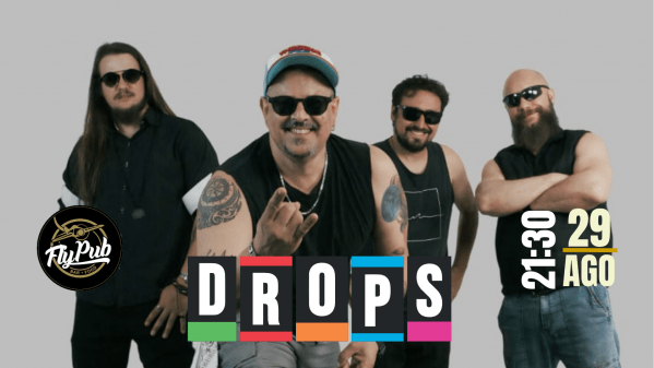 Imagem do evento Fly Pub | Banda Drops