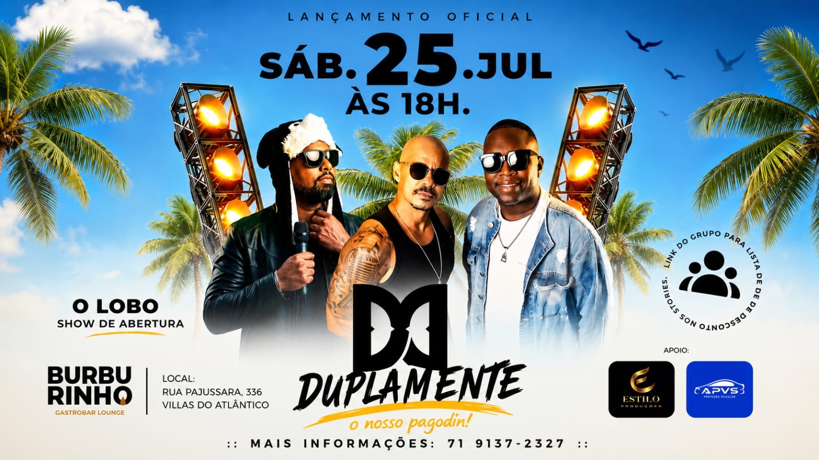 Lançamento Oficial Banda Duplamente - Lauro de Freitas, BA
