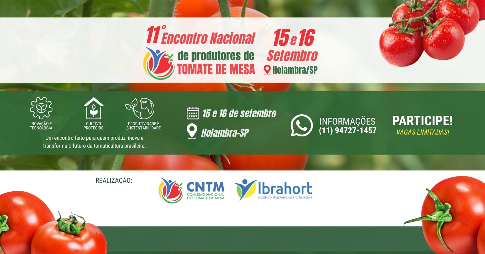 11º ENCONTRO NACIONAL DE PRODUTORES DE TOMATE DE MESA