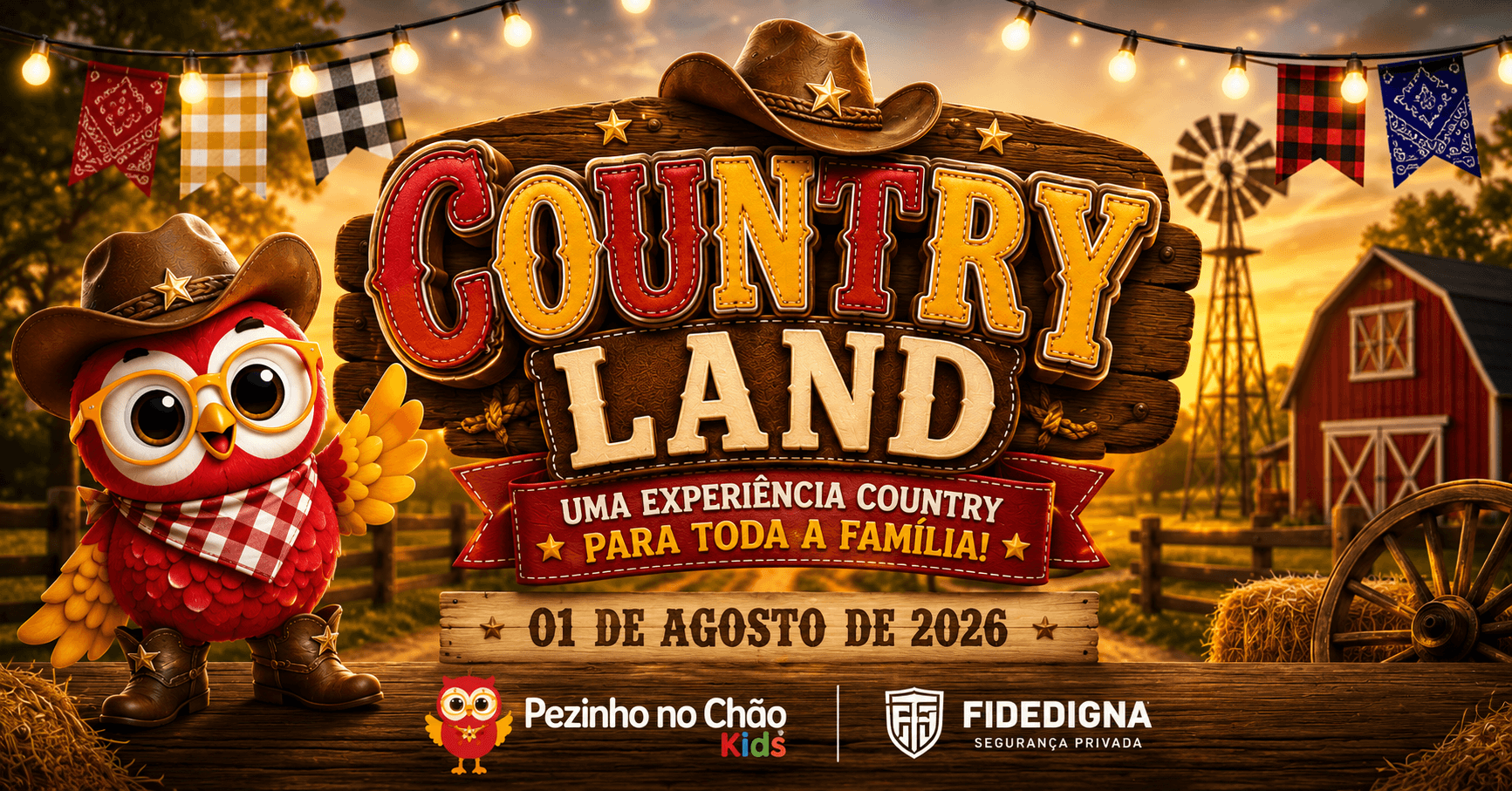 COUNTRYLAND 2026 - PEZINHO NO CHÃO KIDS - Macaé, RJ