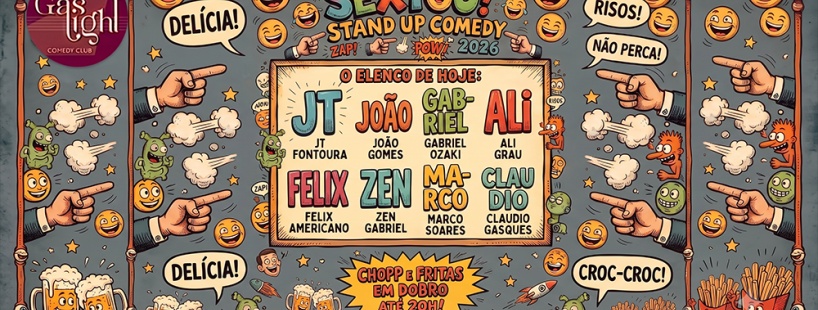 BLESS N°46 Stand-up Comedy Demimoorebag SEXTOU - STAND UP COMEDY 2026 / STAND UP COMEDY em CURITIBA em