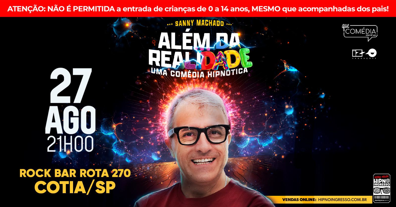 SANNY MACHADO em COTIA - Stand up Comedy