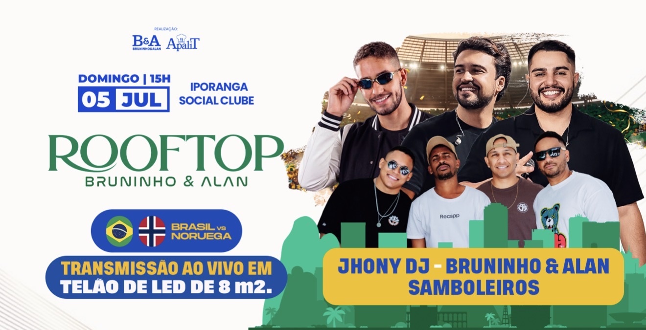 ROOFTOP DO BRUNINHO E ALAN - Sete Lagoas, MG
