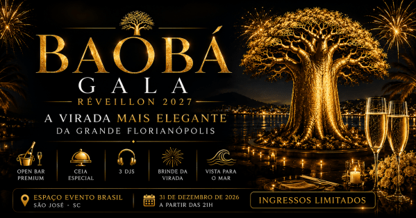 Imagem do evento BAOBÁ GALA RÉVEILLON 2027