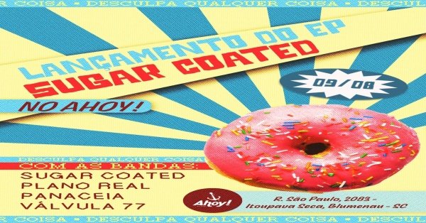 Imagem do evento SUGAR COATED no Ahoy! Tavern Club