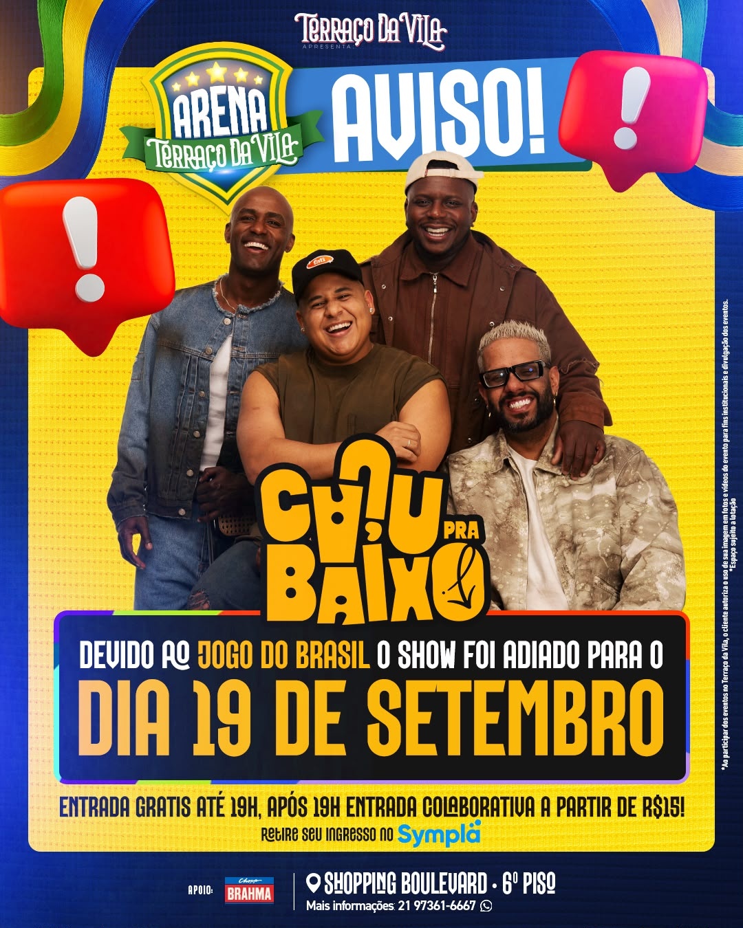 Caju Pra Baixo no Terraço da Vila em Rio de Janeiro