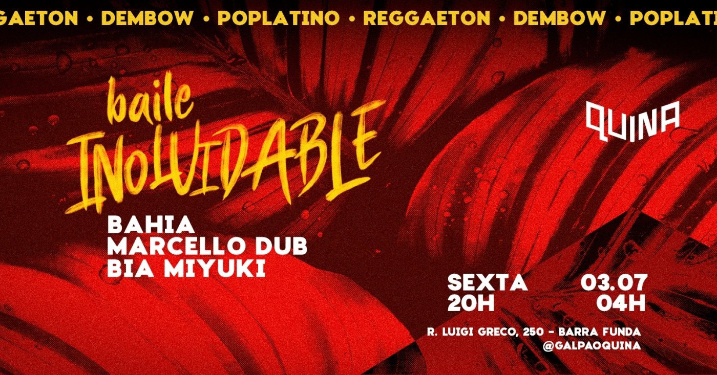 BAILE INoLVIDABLE SEXTA! em São Paulo - Sympla