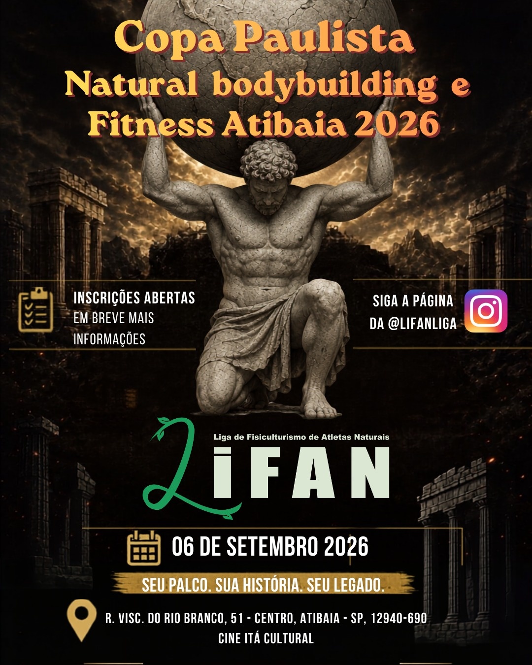 INGRESSOS AO PÚBLICO - COPA PAULISTA LIFAN ATIBAIA