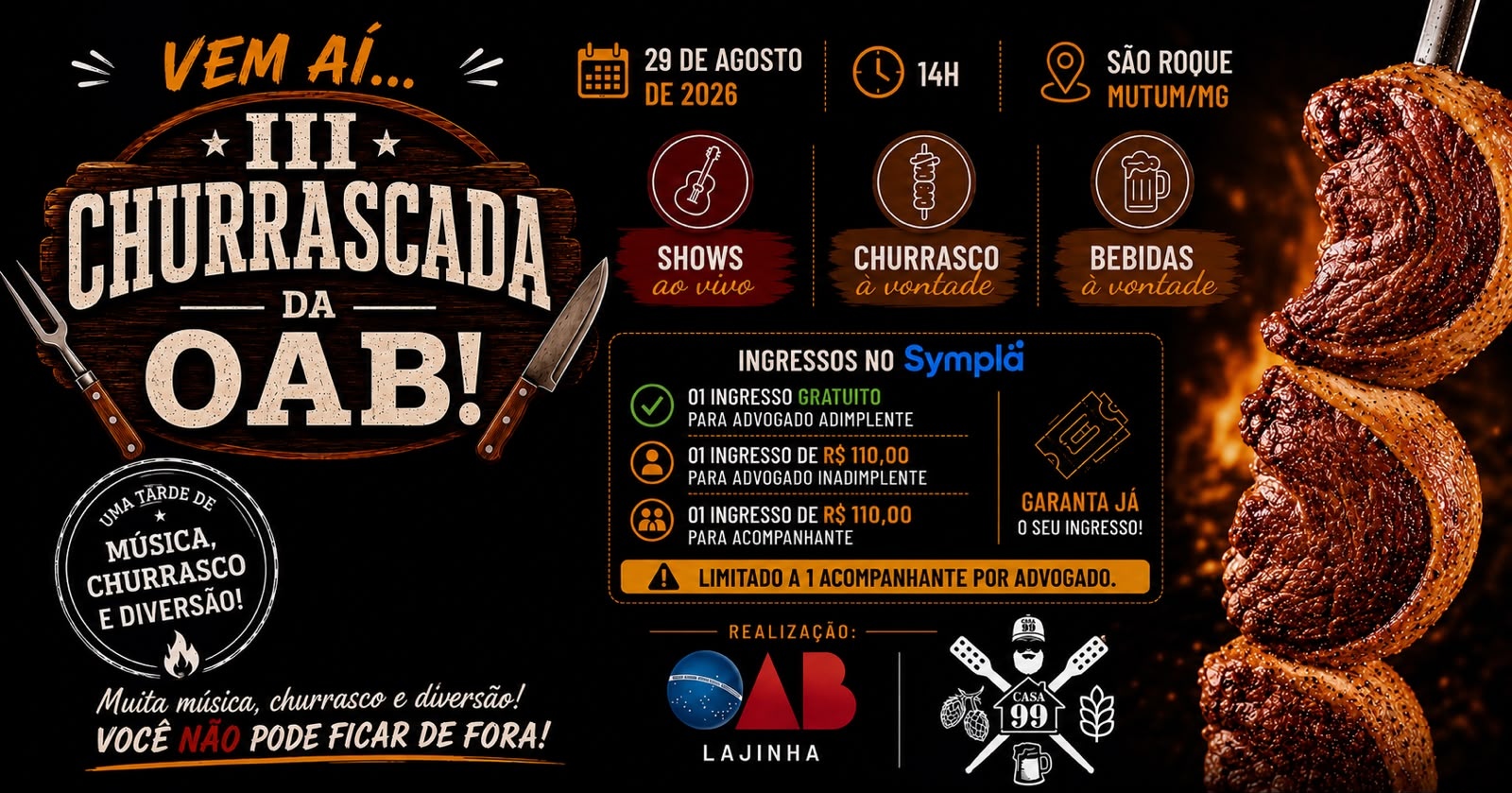 III CHURRASCADA DA OAB