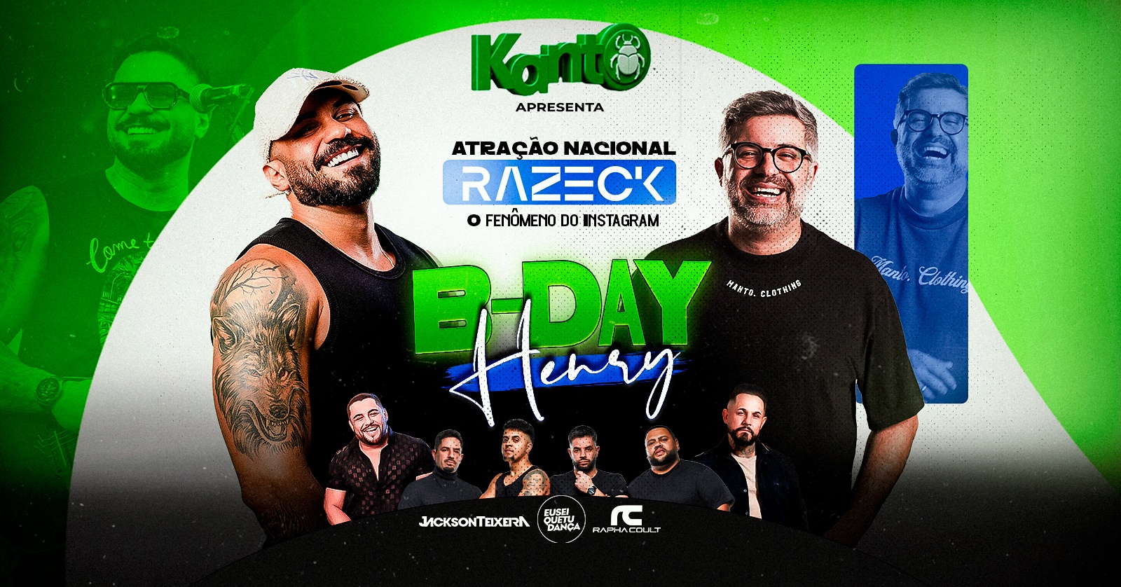 Bday Henry Oppelt com show nacional do Razeck - Pelotas, RS