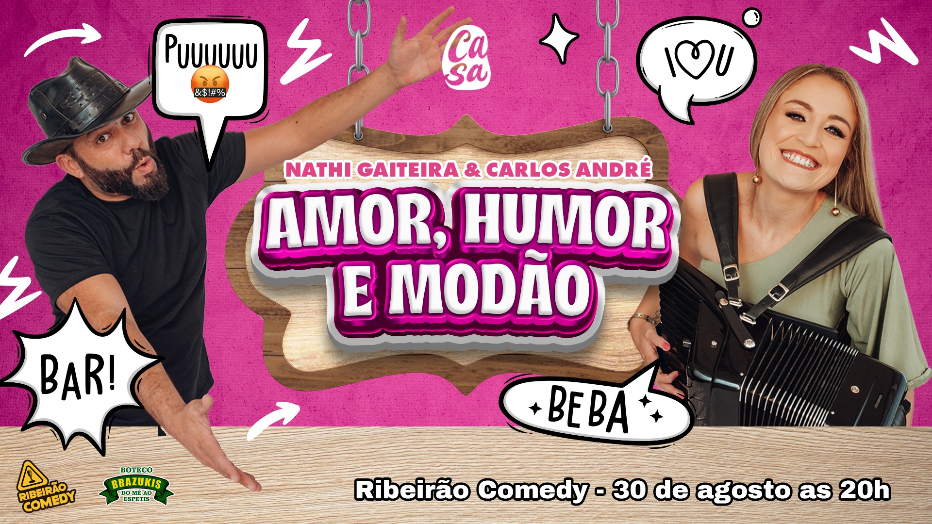 NATHI GAITEIRA no Ribeirão Comedy