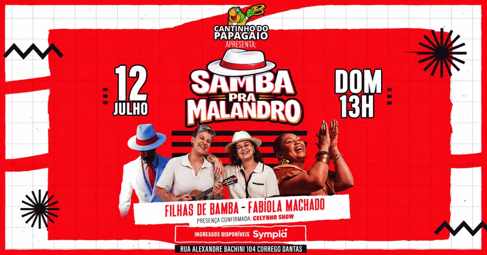 Samba pra Malandro - Nova Friburgo, RJ