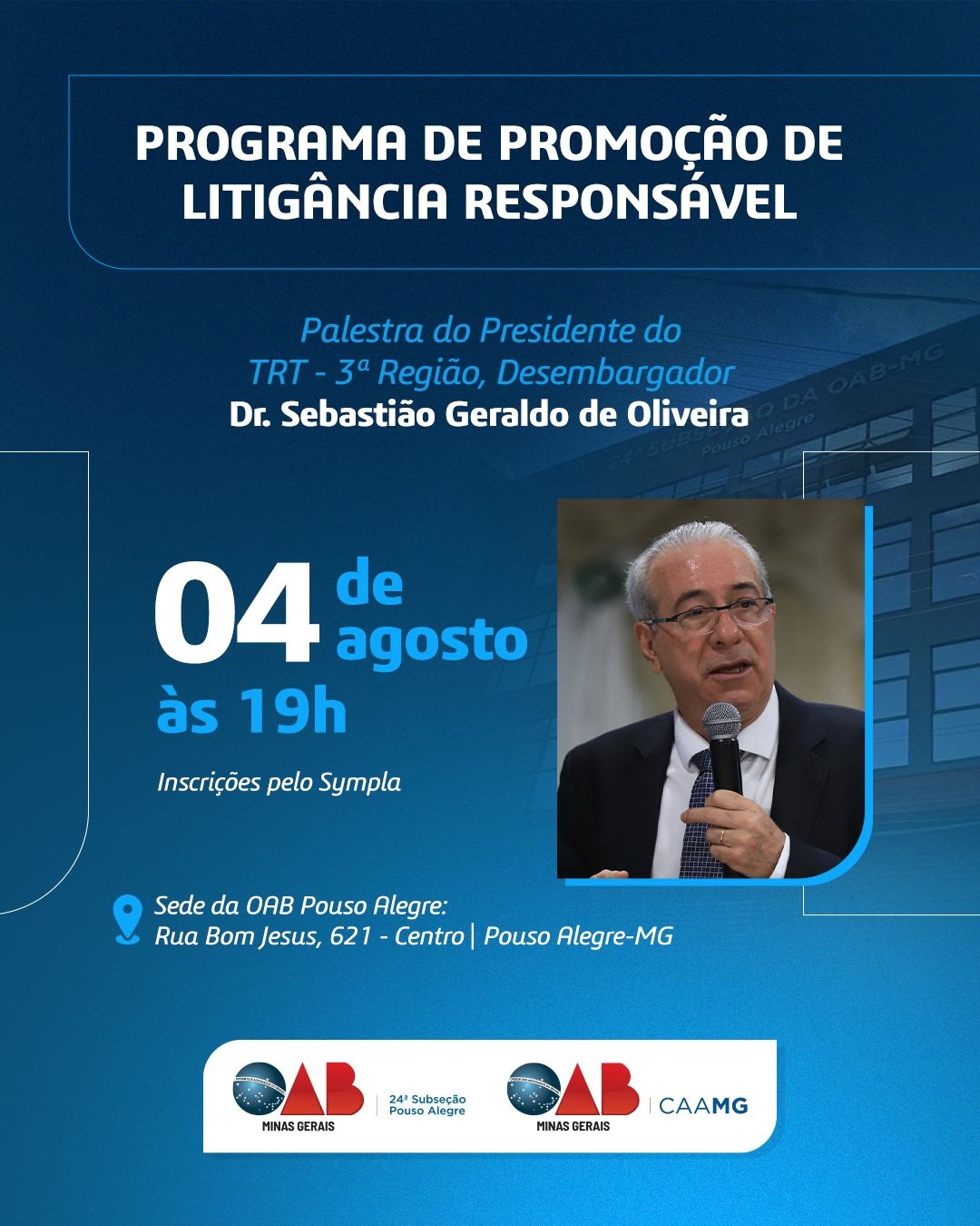 OAB Pouso Alegre - Programa de Promoção de Litigância Responsável