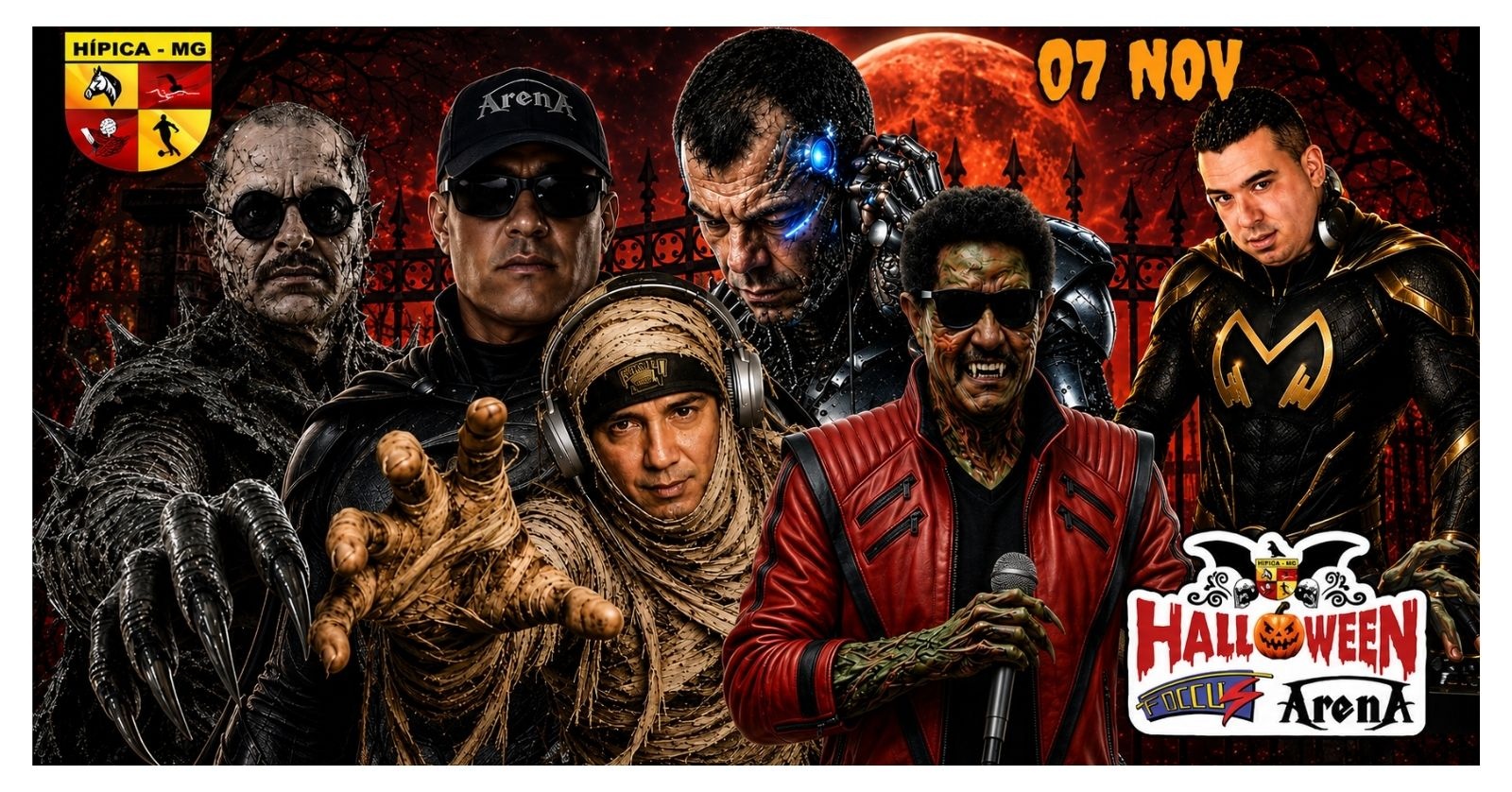 HALLOWEEN ARENA FOCCUS - Contagem, MG