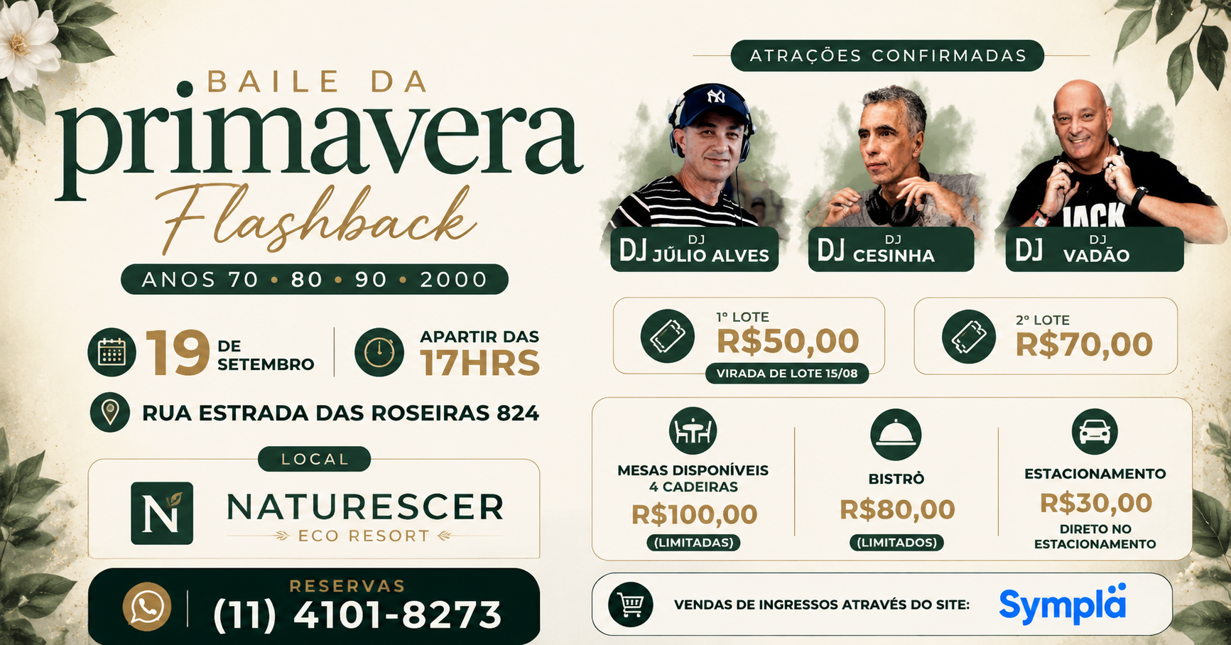 BAILE DA PRIMAVERA - São Bernardo do Campo, SP