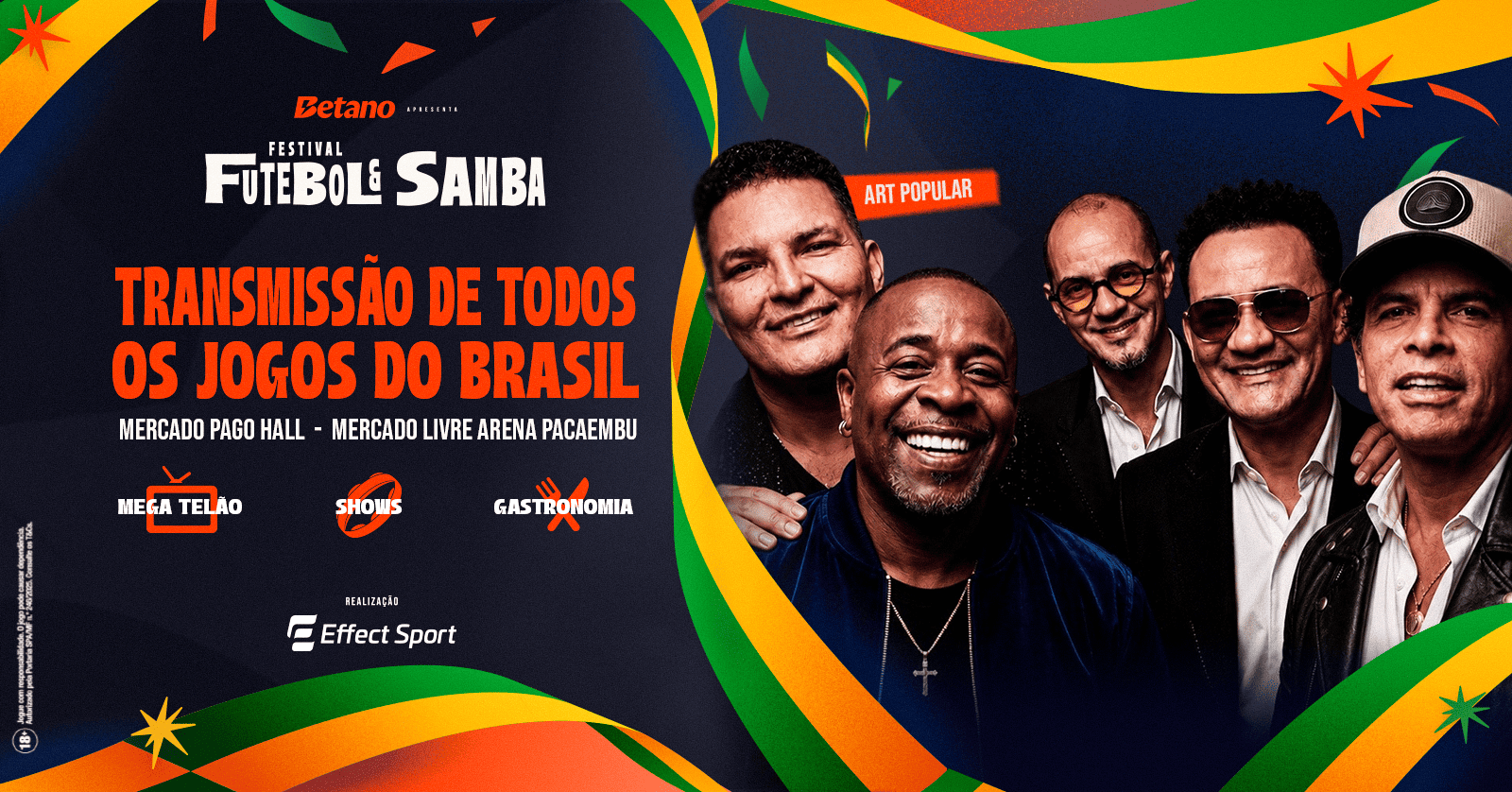 Festival Futebol & Samba - São Paulo, SP