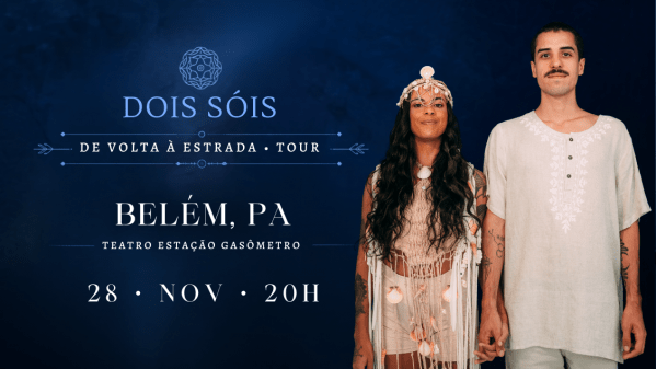 Imagem do evento Show Dois Sóis em Belém-PA  - Turnê de volta à estrada