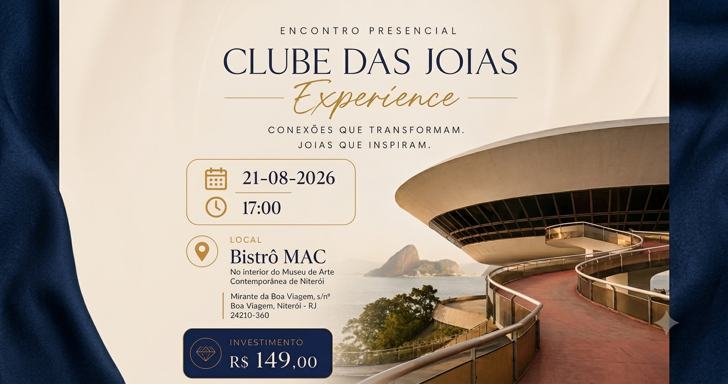 Clube das Joias Experience - Niterói, Rio de Janeiro 