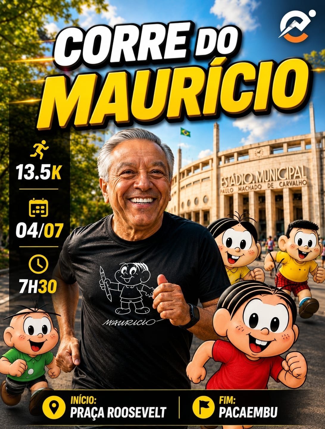 Corre do Maurício 13,5k