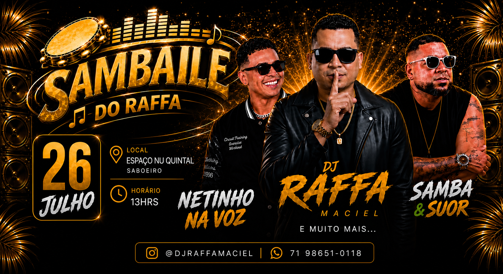 SAMBAILE DO RAFFA - Salvador, BA