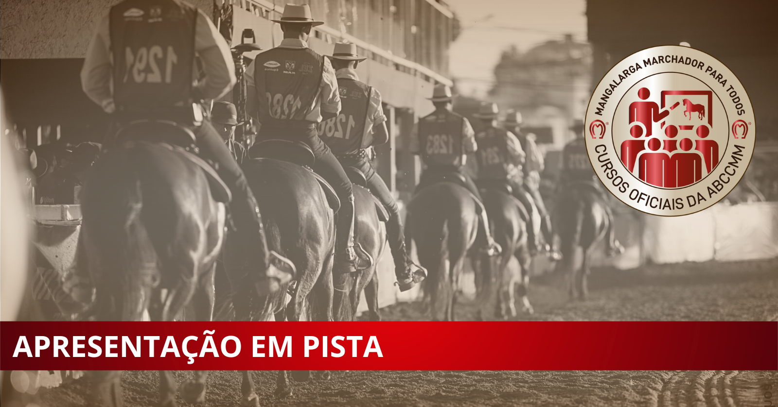 CURSO OFICIAL ABCCMM - PREPARAÇÃO E APRESENTAÇÃO EM PISTA