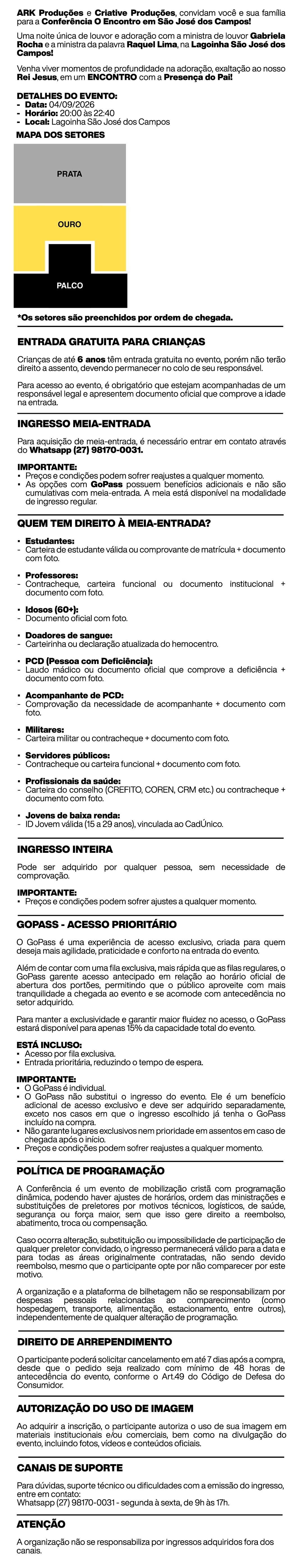 Imagem 1 da descrição do evento