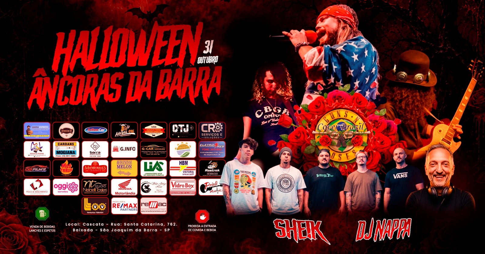 Halloween do Âncoras da Barra Motoclube 2026 - São Joaquim da Barra, SP