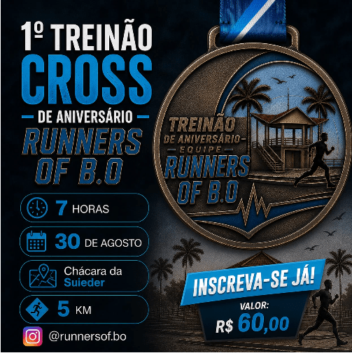 1° Treinão de Aniversario da Equipe Runners Of BO