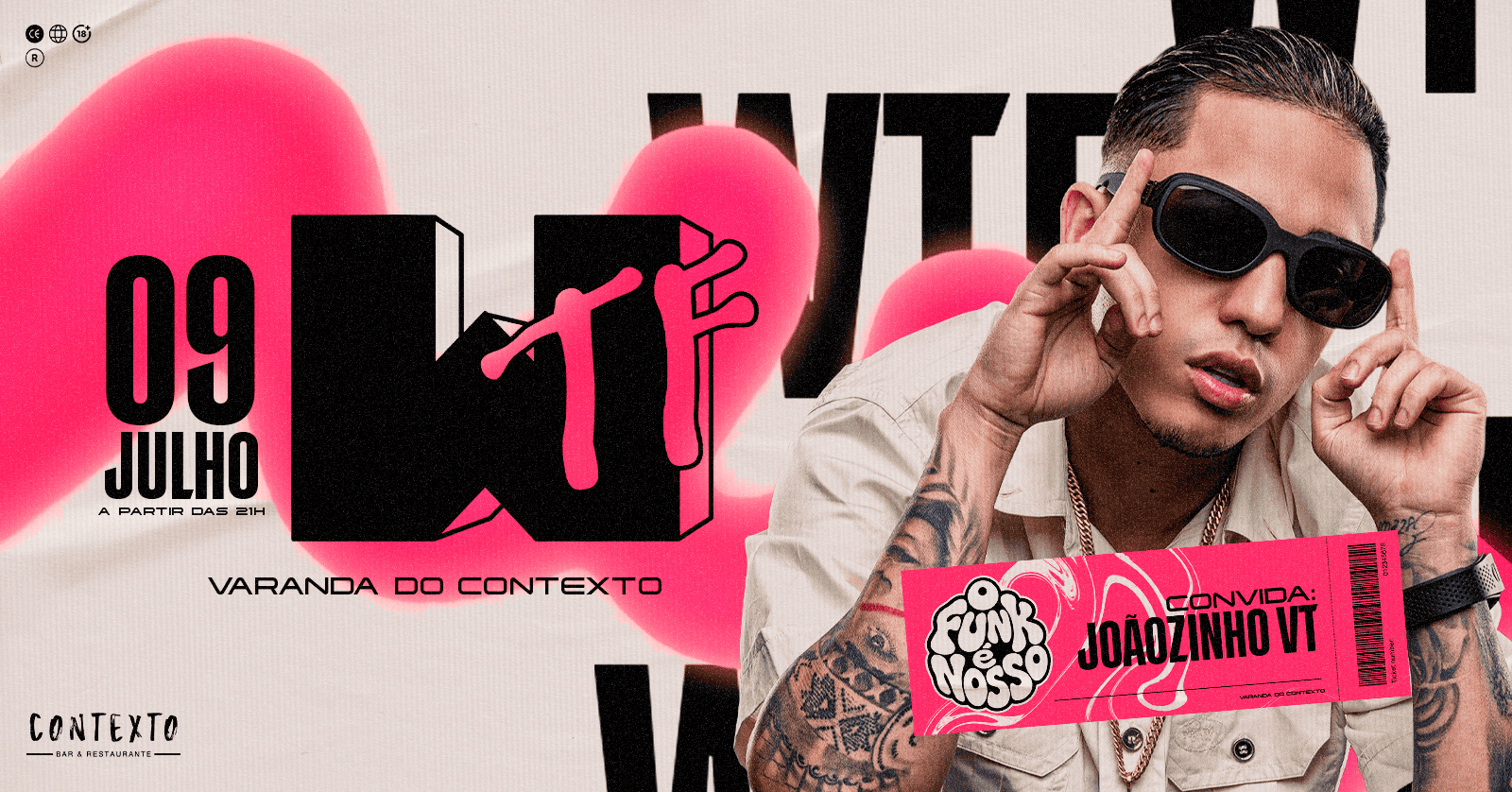 We The Funk convida Joãozinho VT | 09.07 | O Funk é Nosso! - Brasília, DF