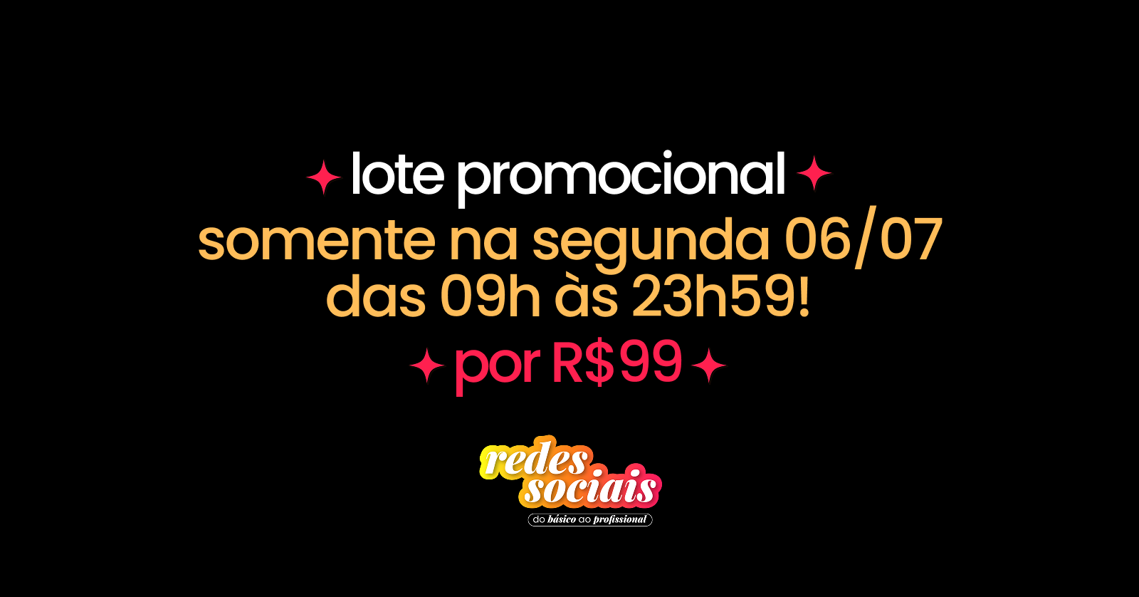 Redes Sociais: do básico ao profissional.