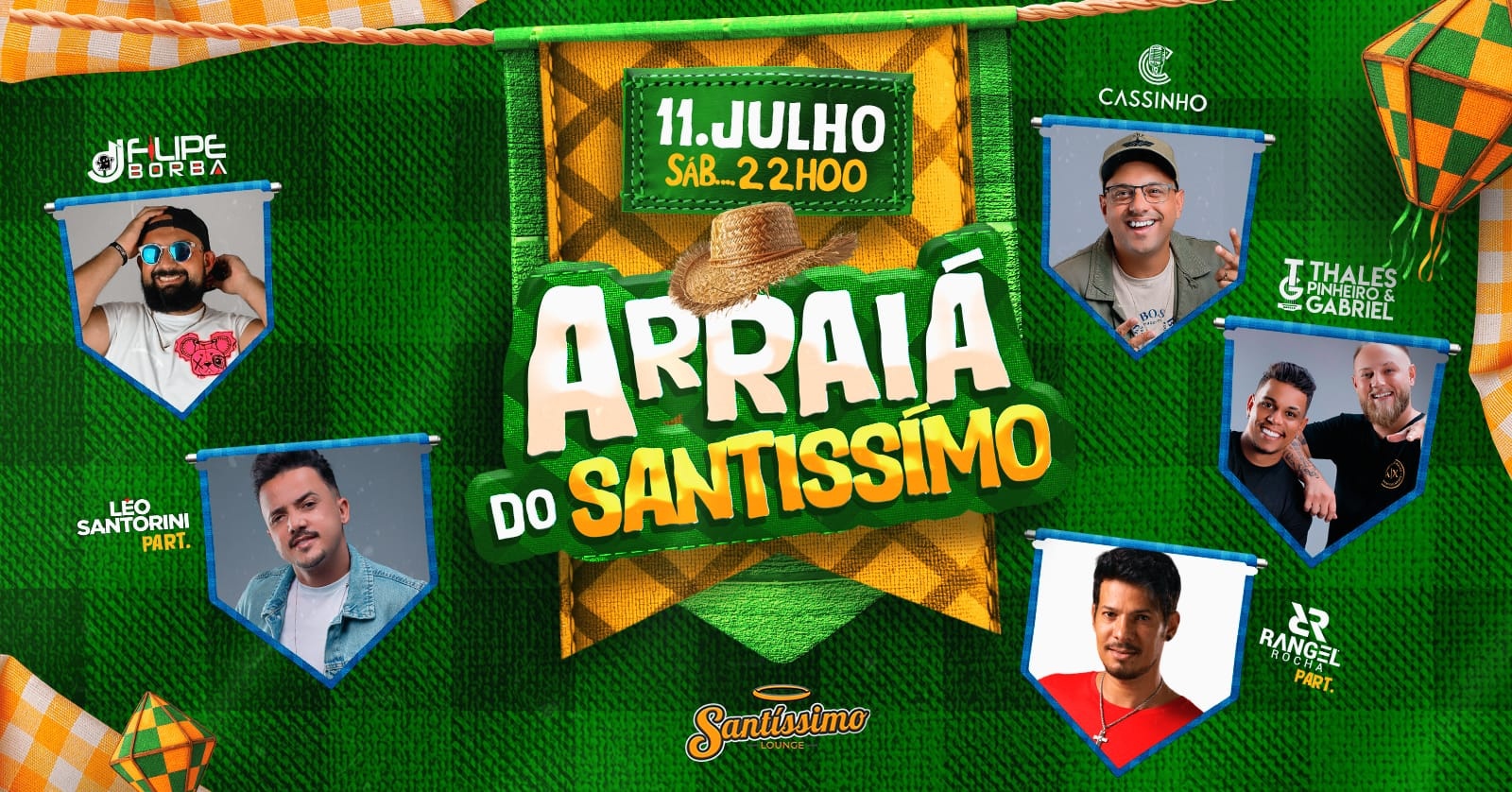Arraiá do Santíssimo 11.07 - Belo Horizonte, MG