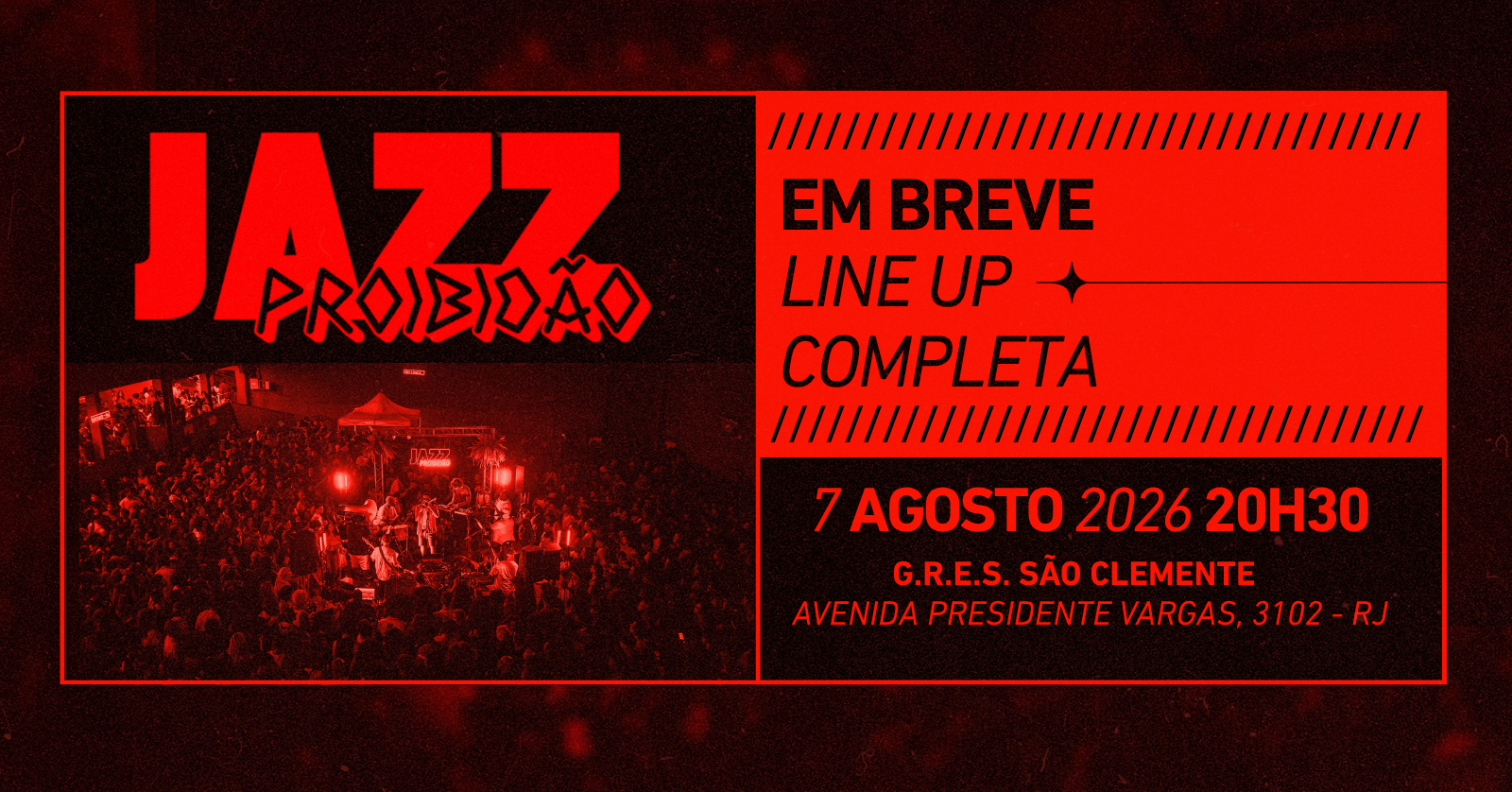 JAZZ PROIBIDÃO | 8º EDIÇÃO - Rio de Janeiro, RJ