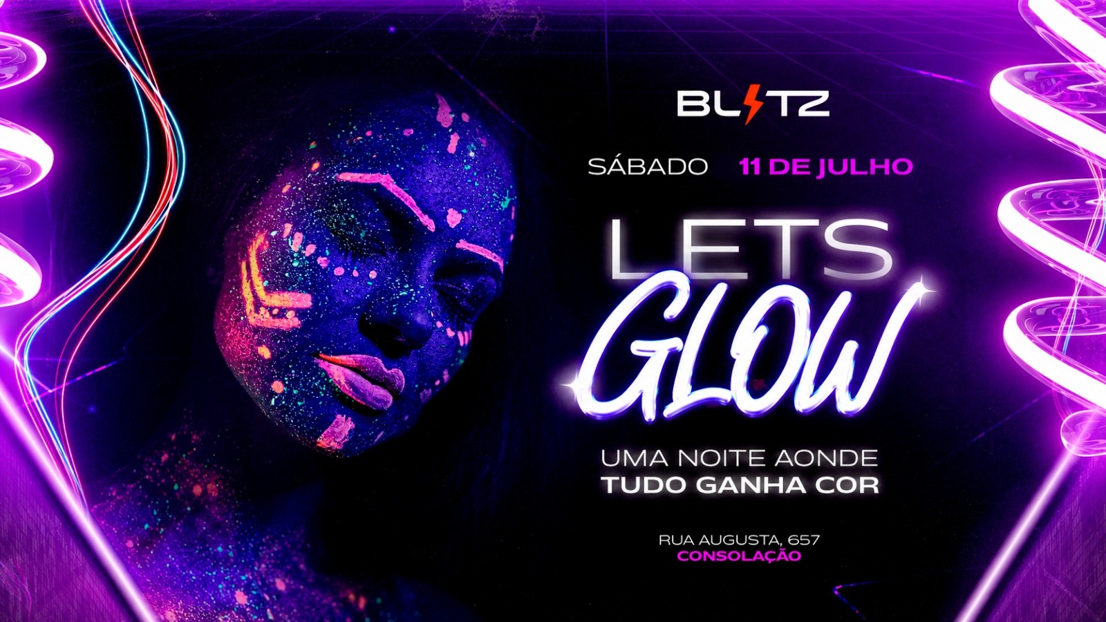 LETS GLOW - VEM BRILHAR NA HAUS! - São Paulo, SP