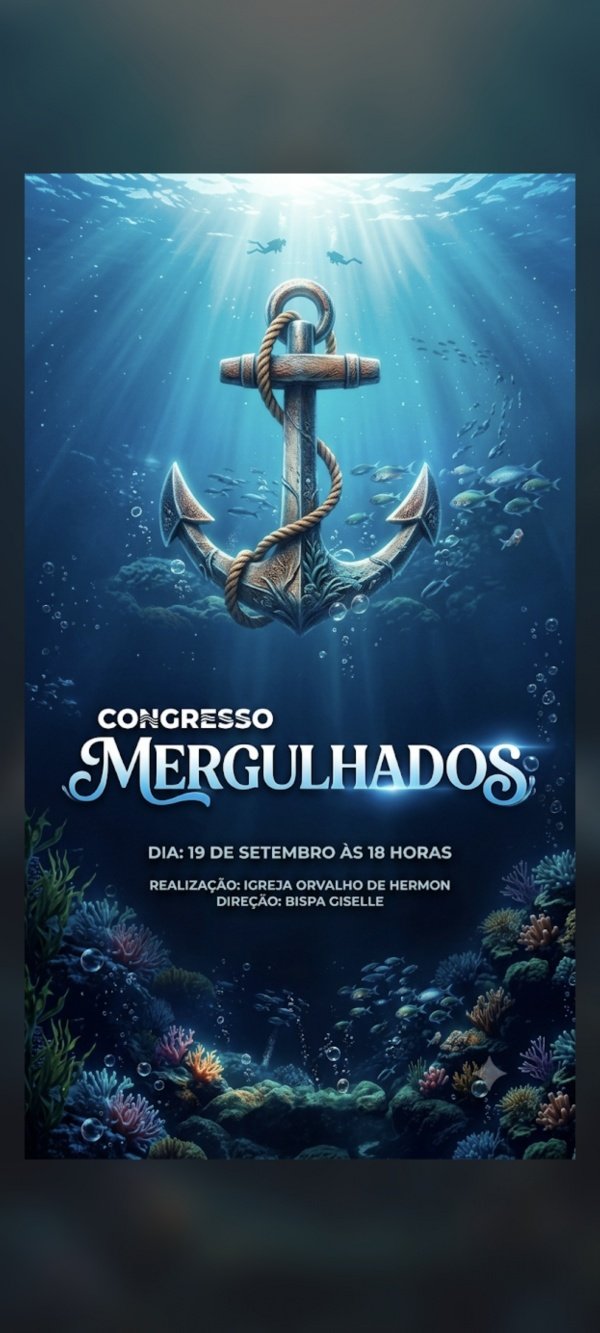 Imagem do evento Congresso mergulhados