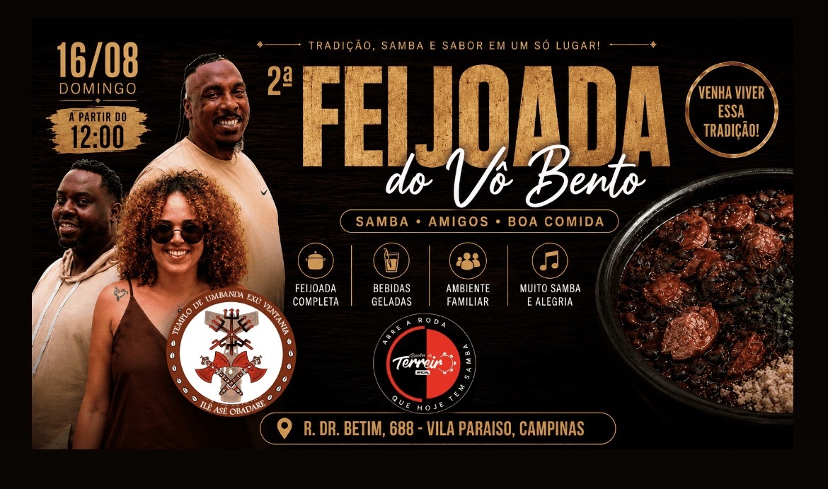 2ª Feijoada do Vô Bento
