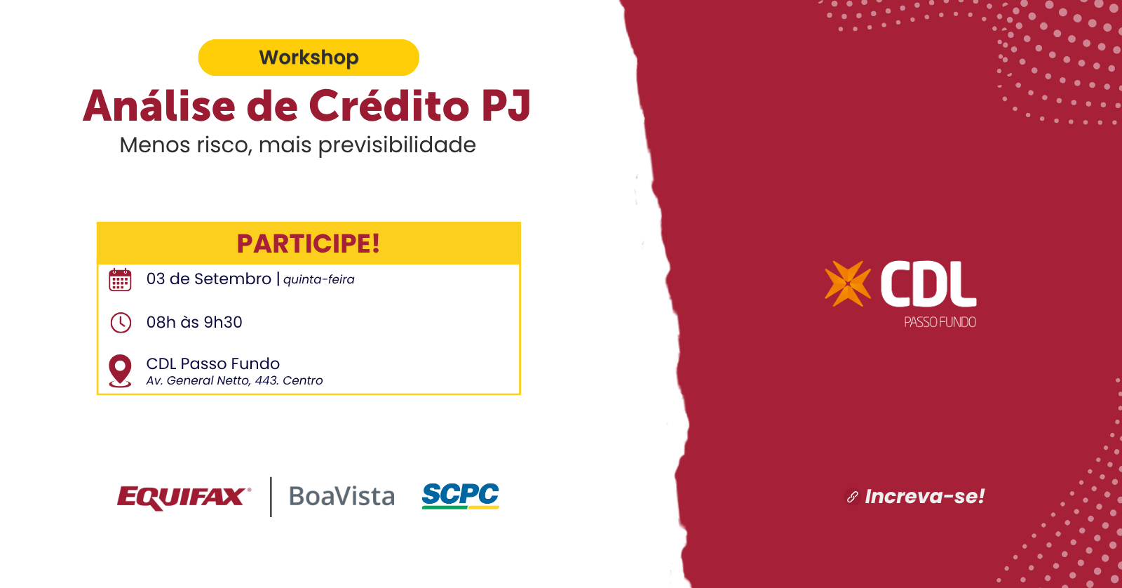 WORKSHOP DE ANÁLISE DE CRÉDITO PJ