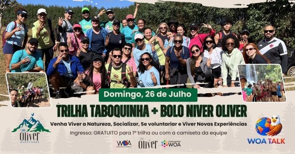 Imagem do evento TRILHA TABOQUINHA + BOLO DE ANIVERSÁRIO DO OLIVER
