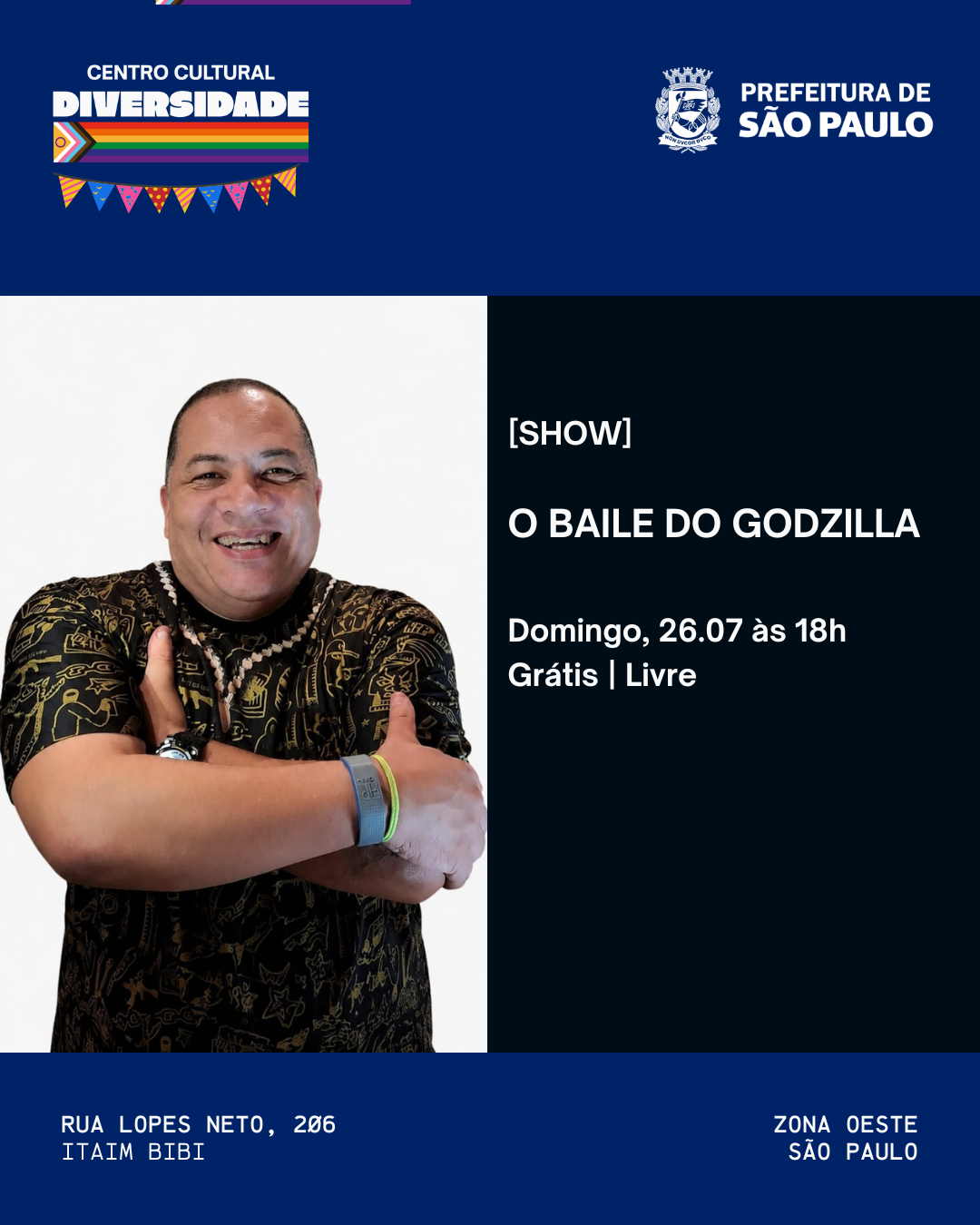 Baile do Godzilla - Baile do passinho