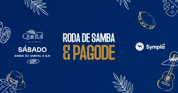 Imagem do evento SÁBADO - RODA DE SAMBA & PAGODE
