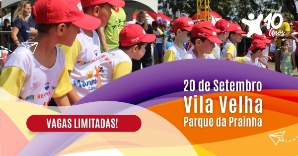 Imagem do evento MARATONINHA CAPIXABA ETAPA VILA VELHA 2026 - 10 ANOS