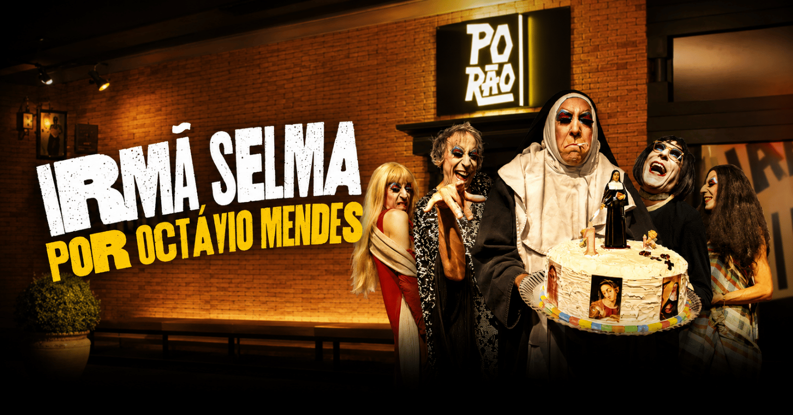 Octávio Mendes - Irmã selma no Porão Comedy BC