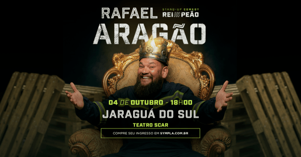 Imagem do evento RAFAEL ARAGÃO em JARAGUÁ DO SUL/SC