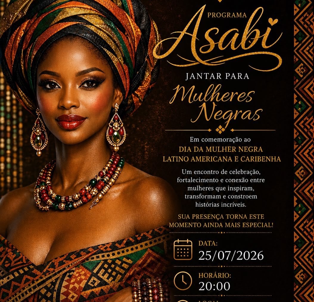 Asabi - Noite da Mulher Negra Latino Ameriana e Caribenha - Araxá