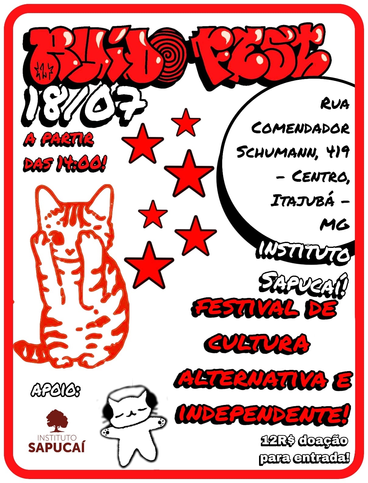 Ruído Fest 2026 - Itajubá, MG